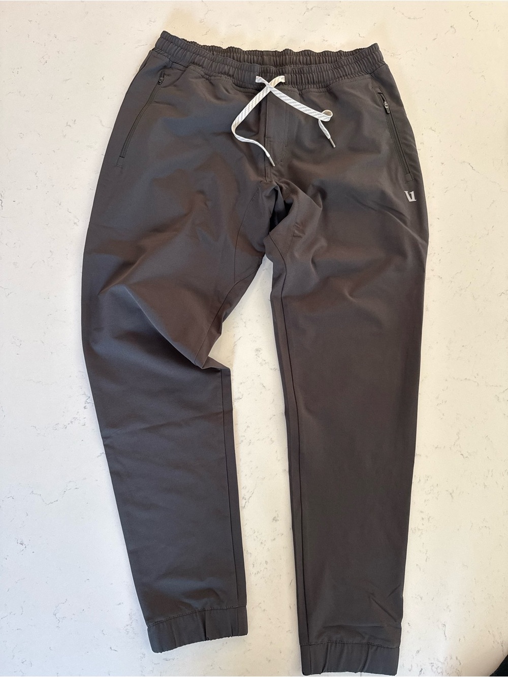 Men's olive Green Jogger Pants with Drawstring